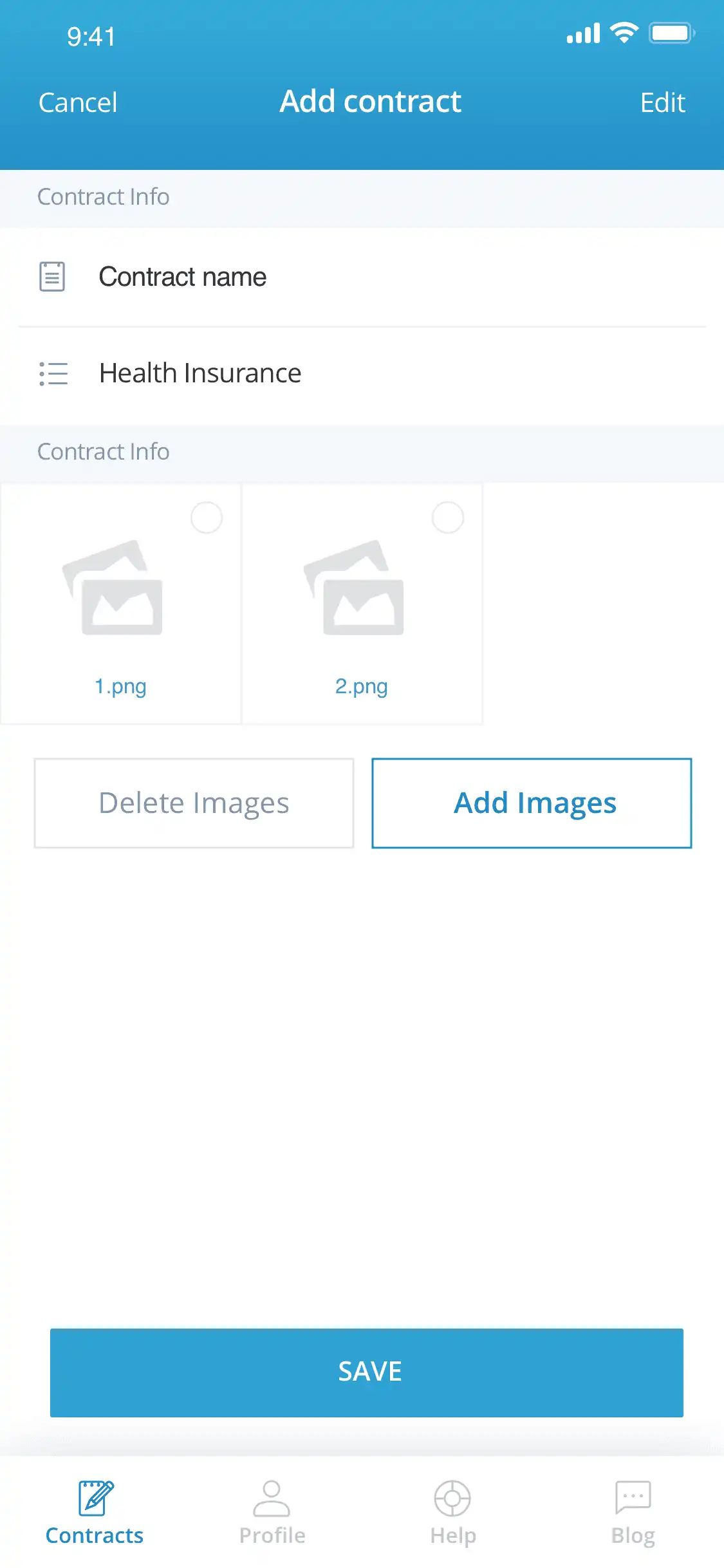 Цифровая подпись в веб-приложении CombInvest