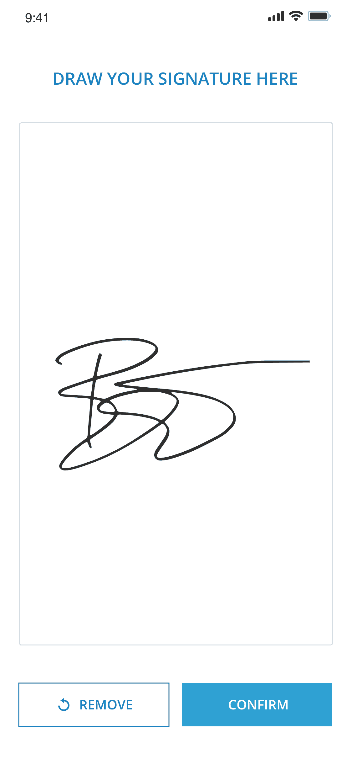 Личная информация пользователя в мобильном приложении