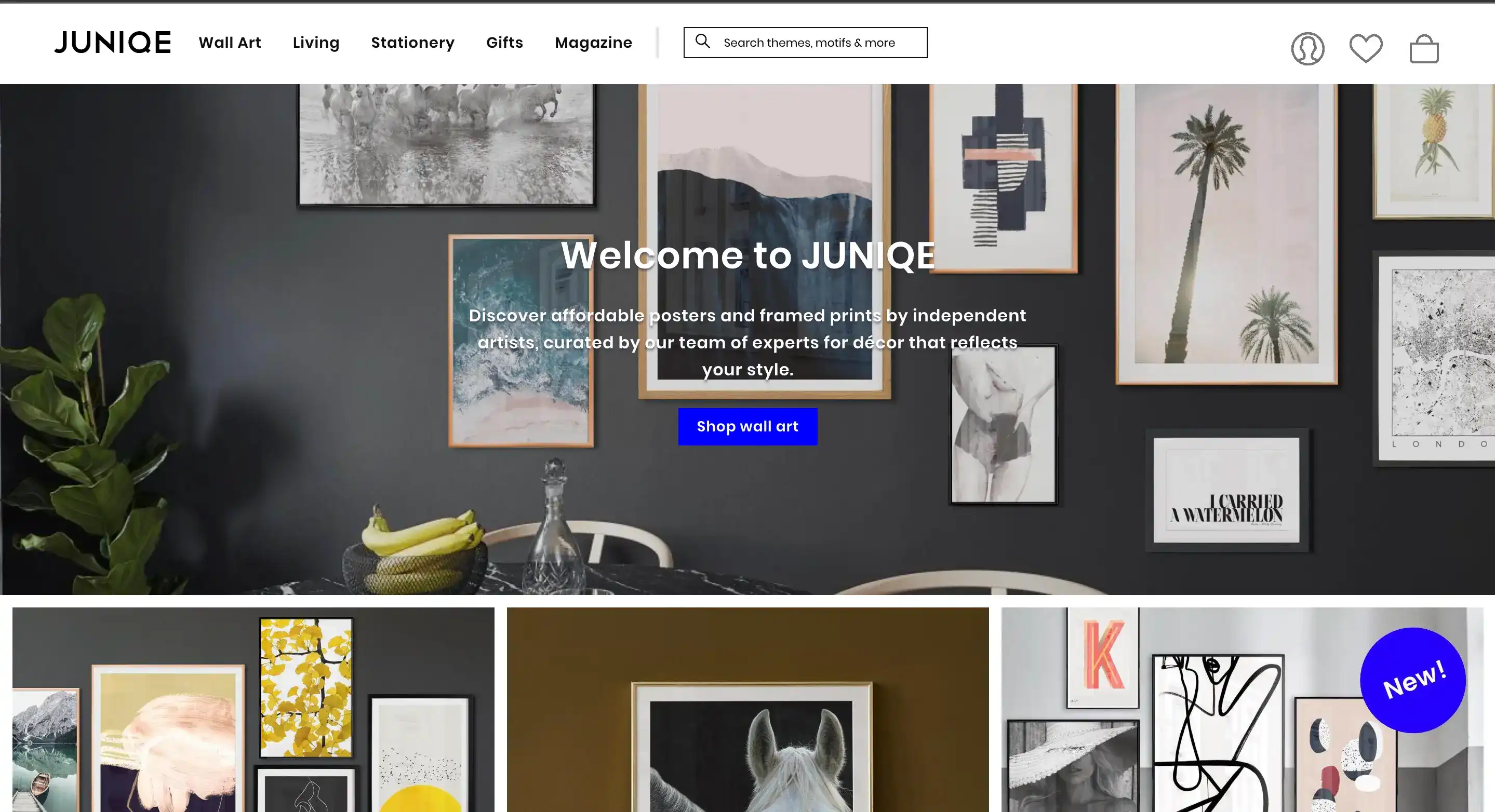 JUNIQE project description image