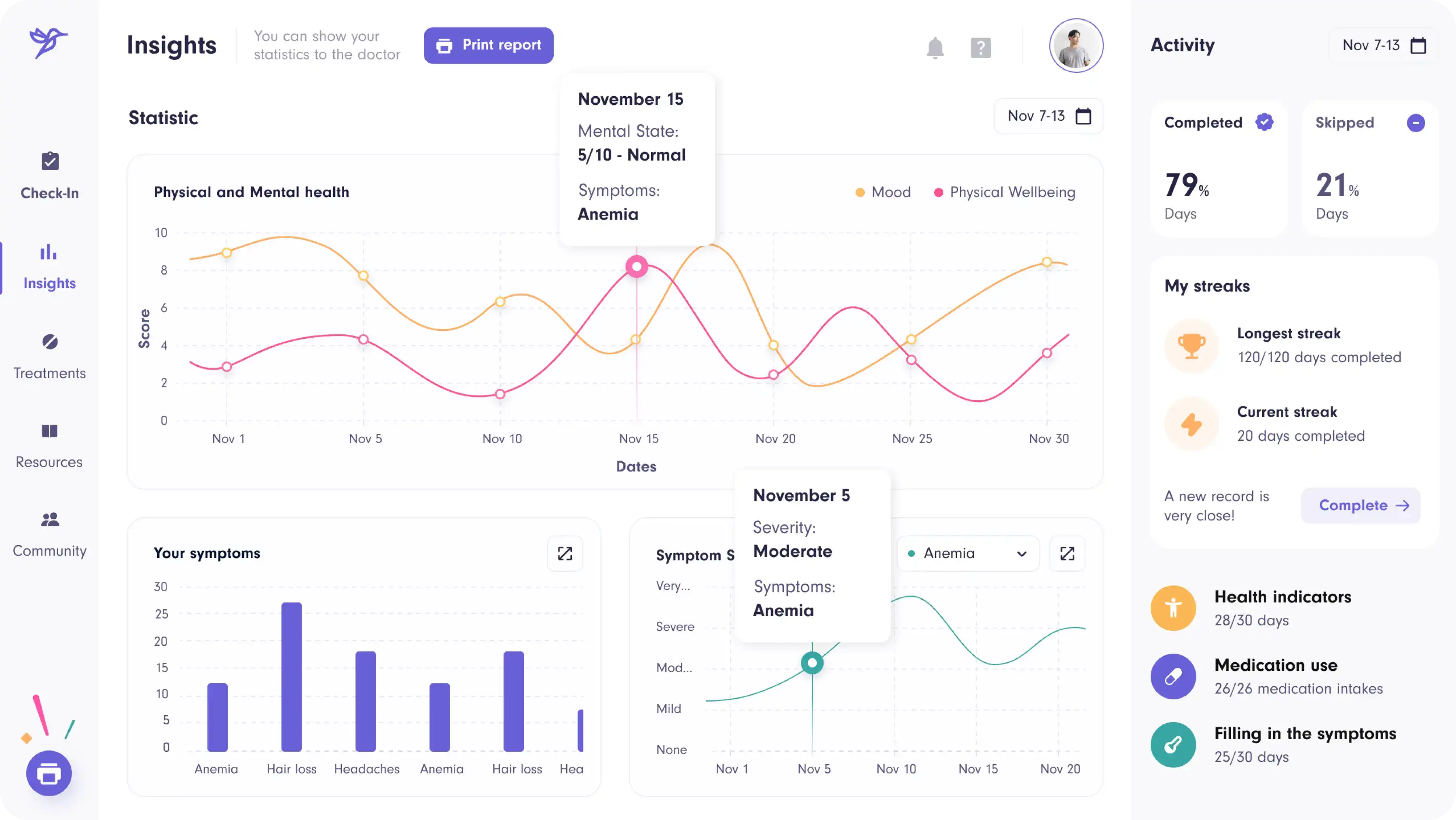 Сохранение отчетов Acellus Health